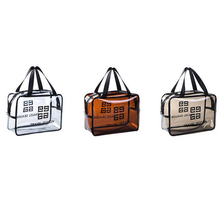 Custom Logo PU PVC Waterproof Trip Black Toiletry Pouch Kits Women Luxury Beauty Makeup Bag quilted cosmetic bag