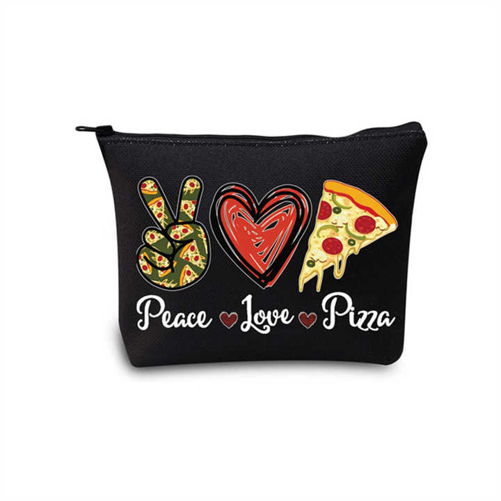 Wholesale travel cotton makeup gift bag custom laminated canvas make up cosmetic bags